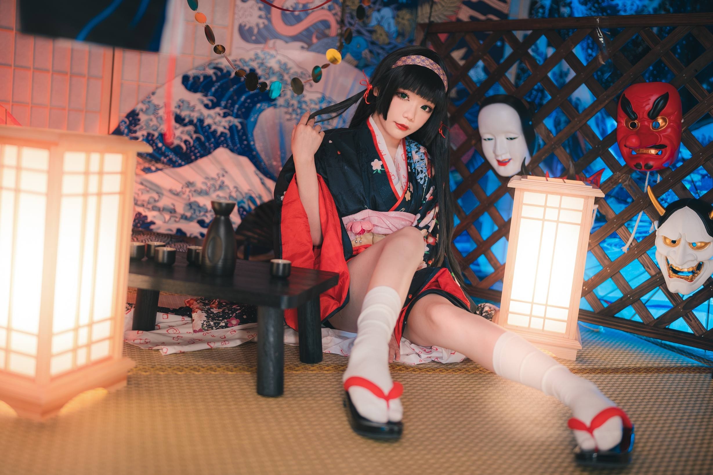 王胖胖u美少女万华镜 莲华cos