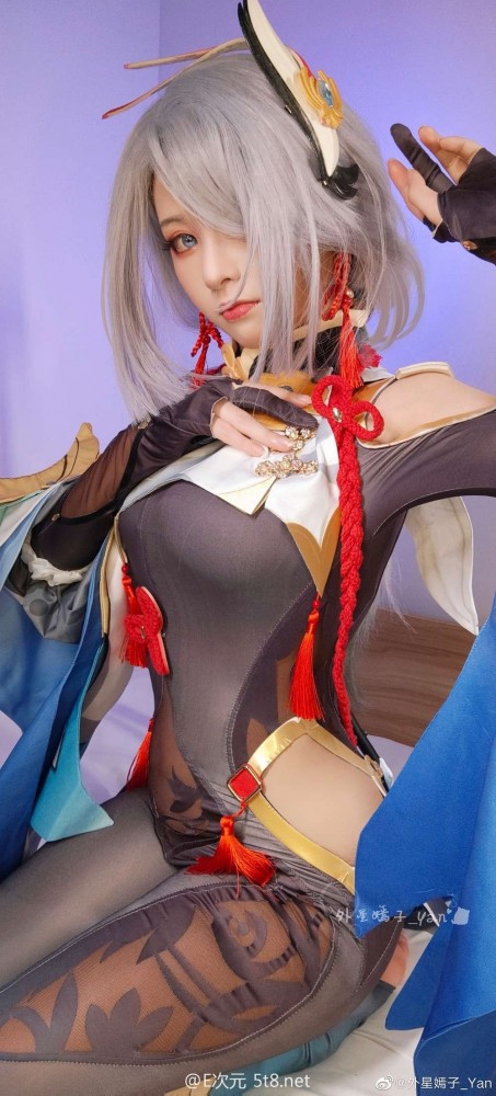 [外星嫣子_Yan]原神申鹤 cosplay