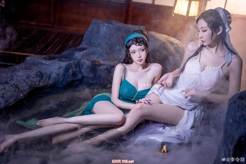 【李令羽x青青子】白蛇传 白蛇青蛇cosplay