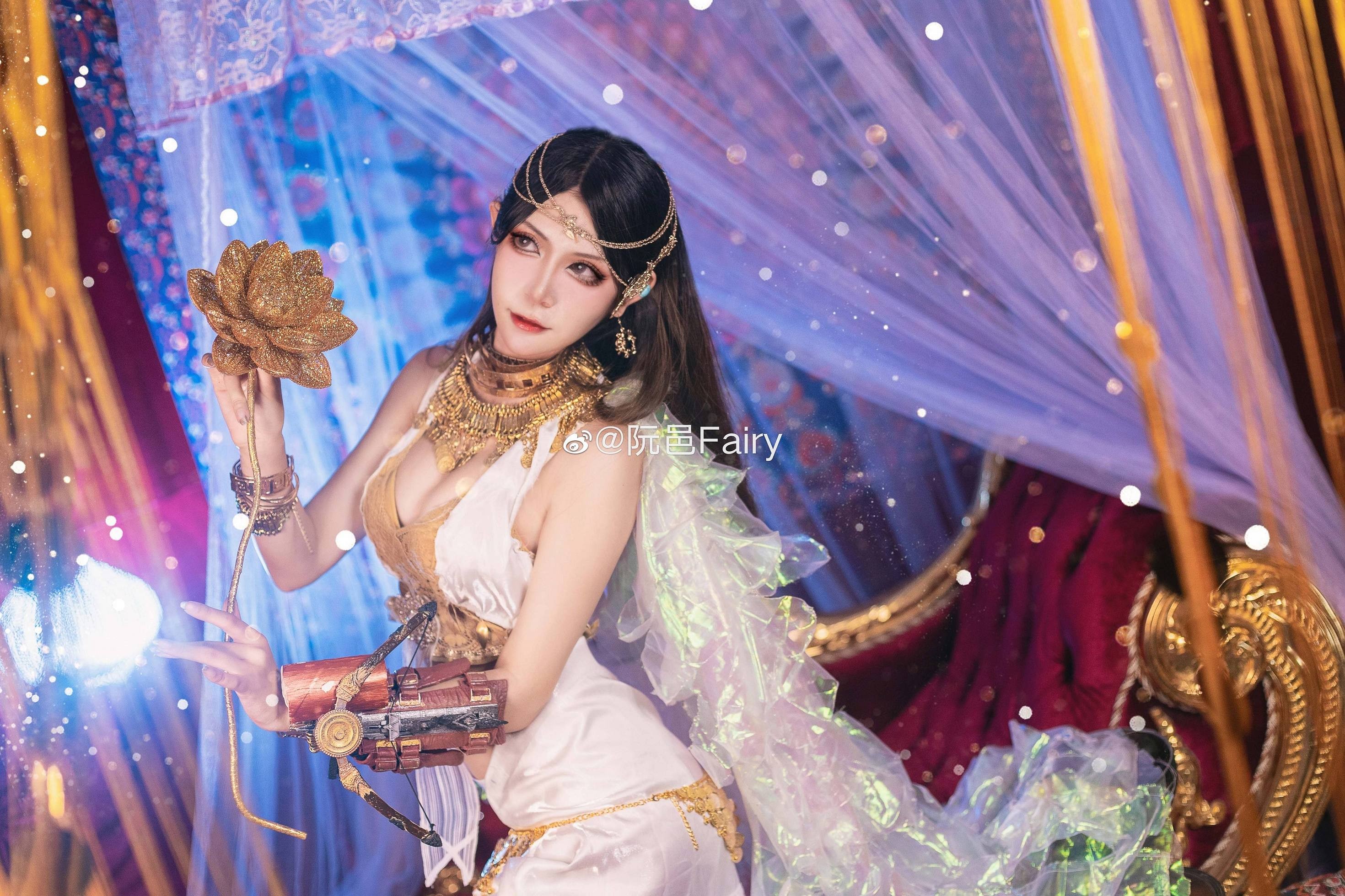 【预览】【阮邑Fairy 】永劫无间 迦南 cos – 咿哩莎白