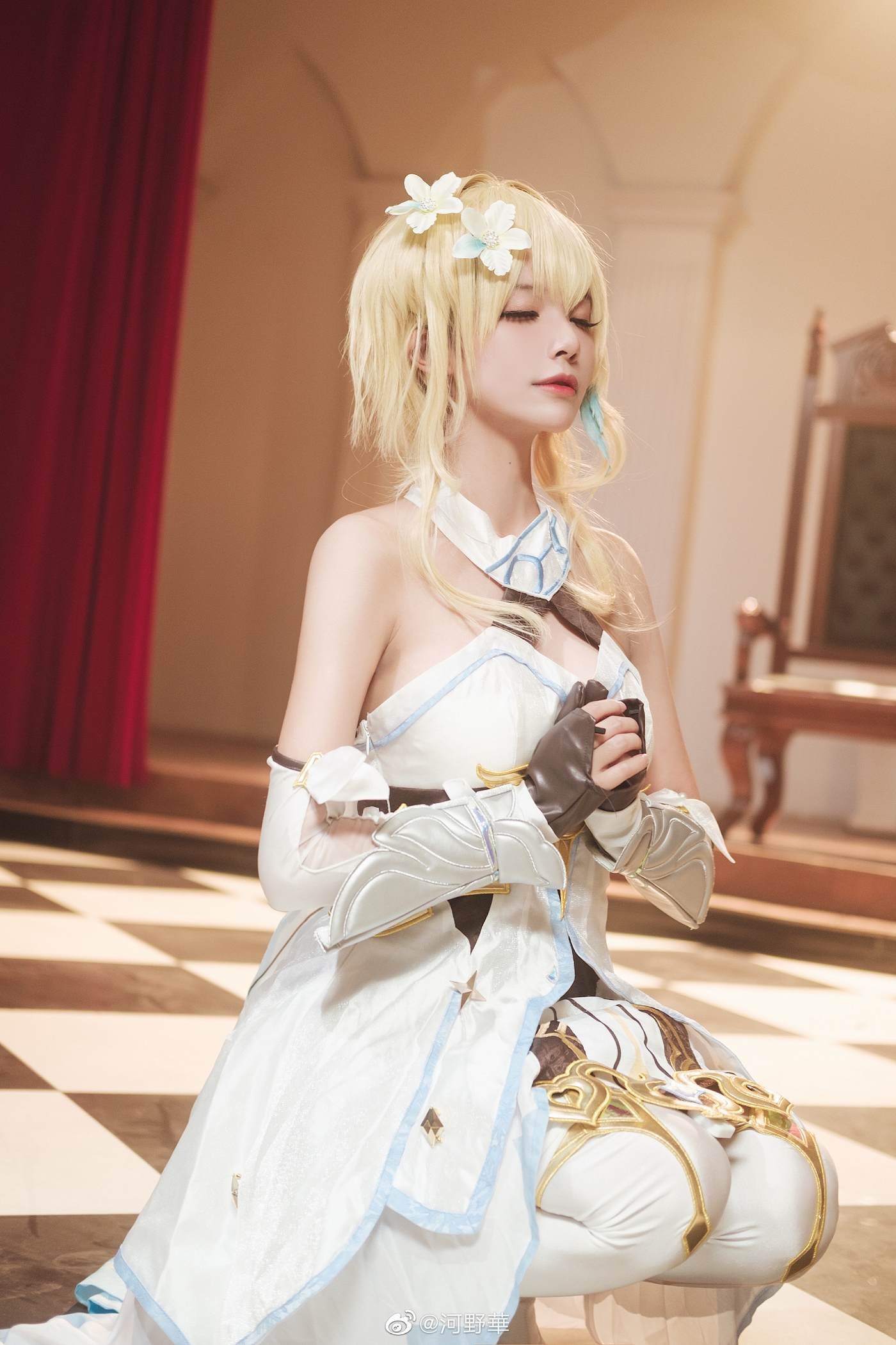 【河野华】荧 cosplay – 咿哩莎白