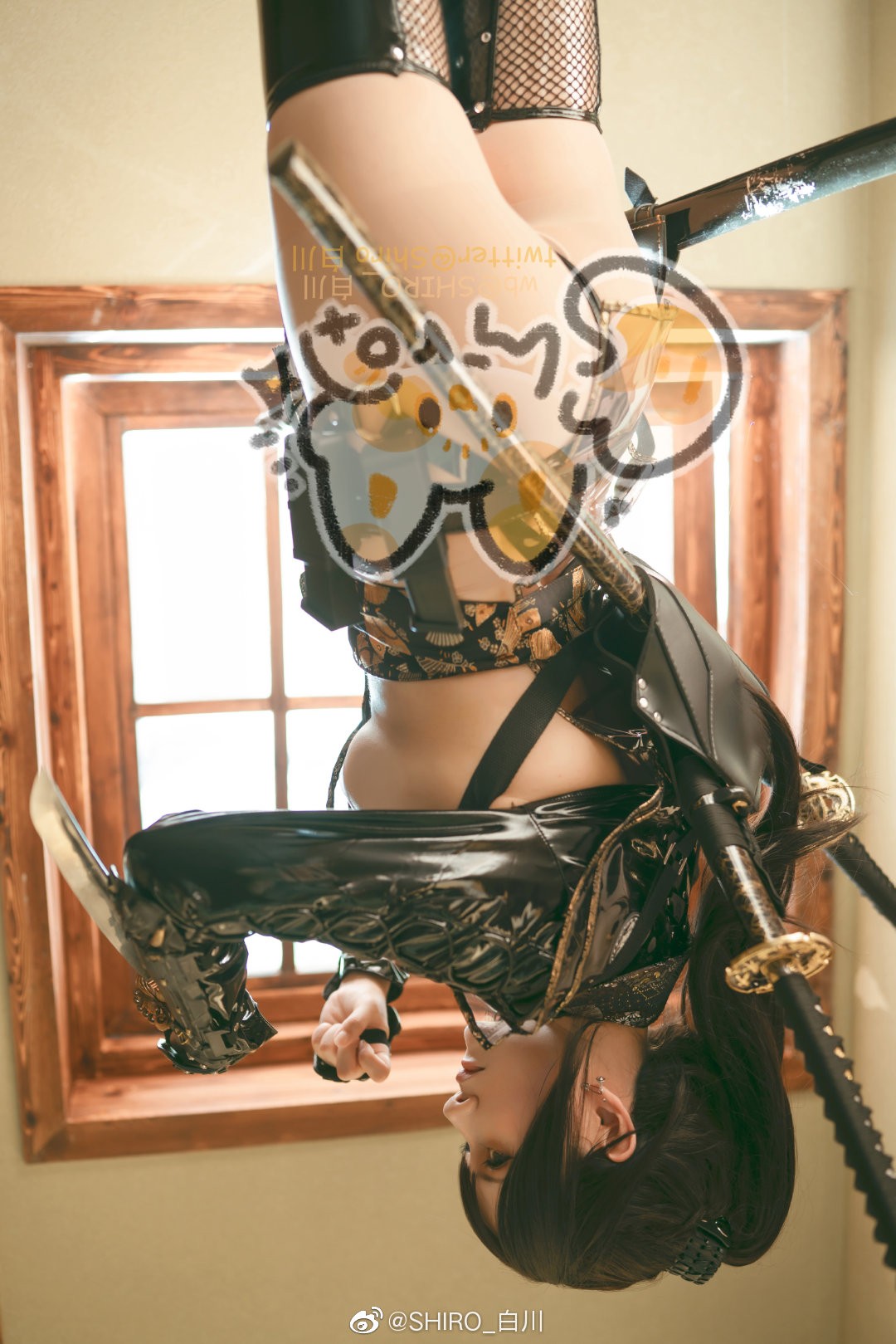 【预览】【SHIRO_白川 】绝影·忍 cosplay – 咿哩莎白
