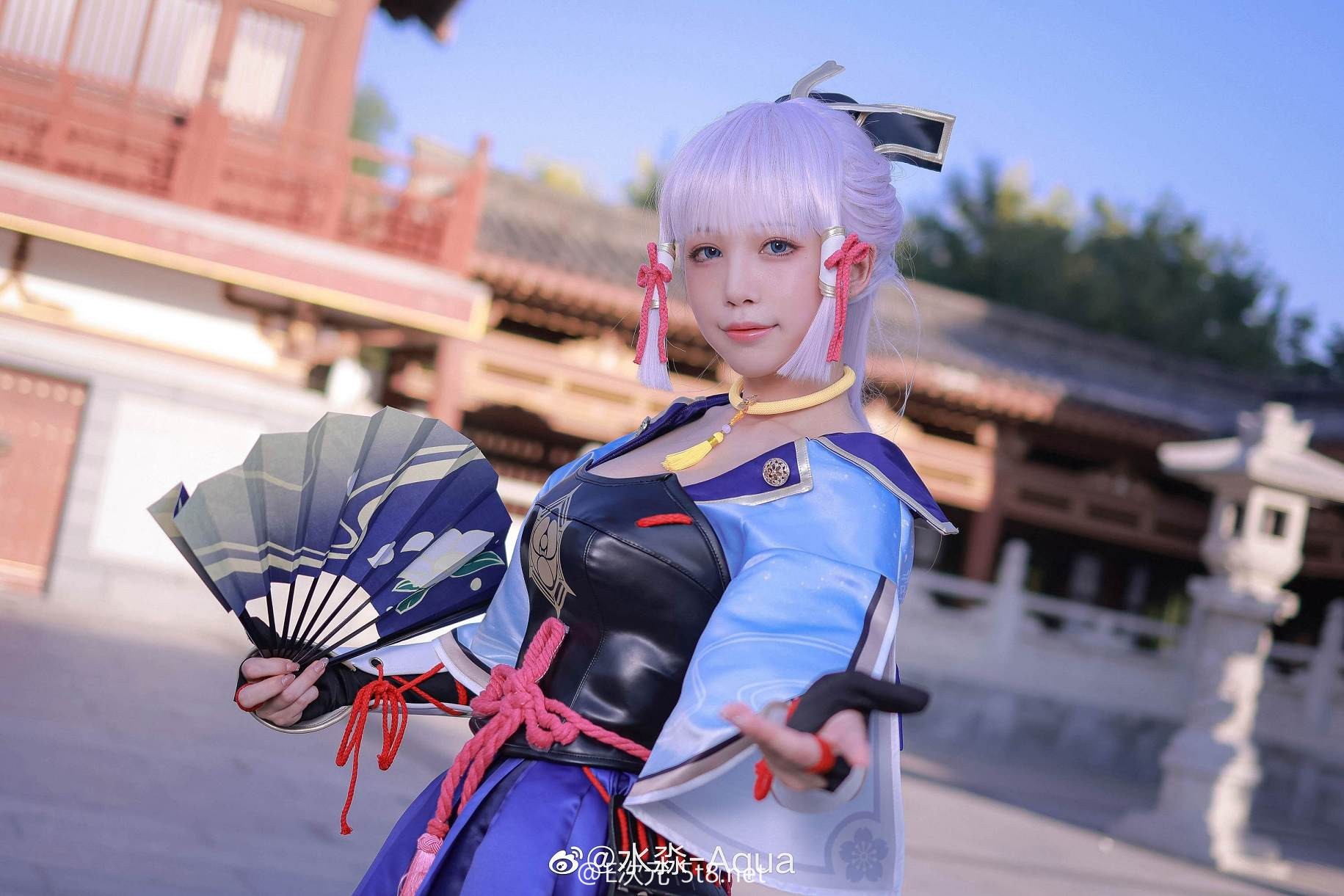 【水淼-Aqua】神里绫华 cosplay