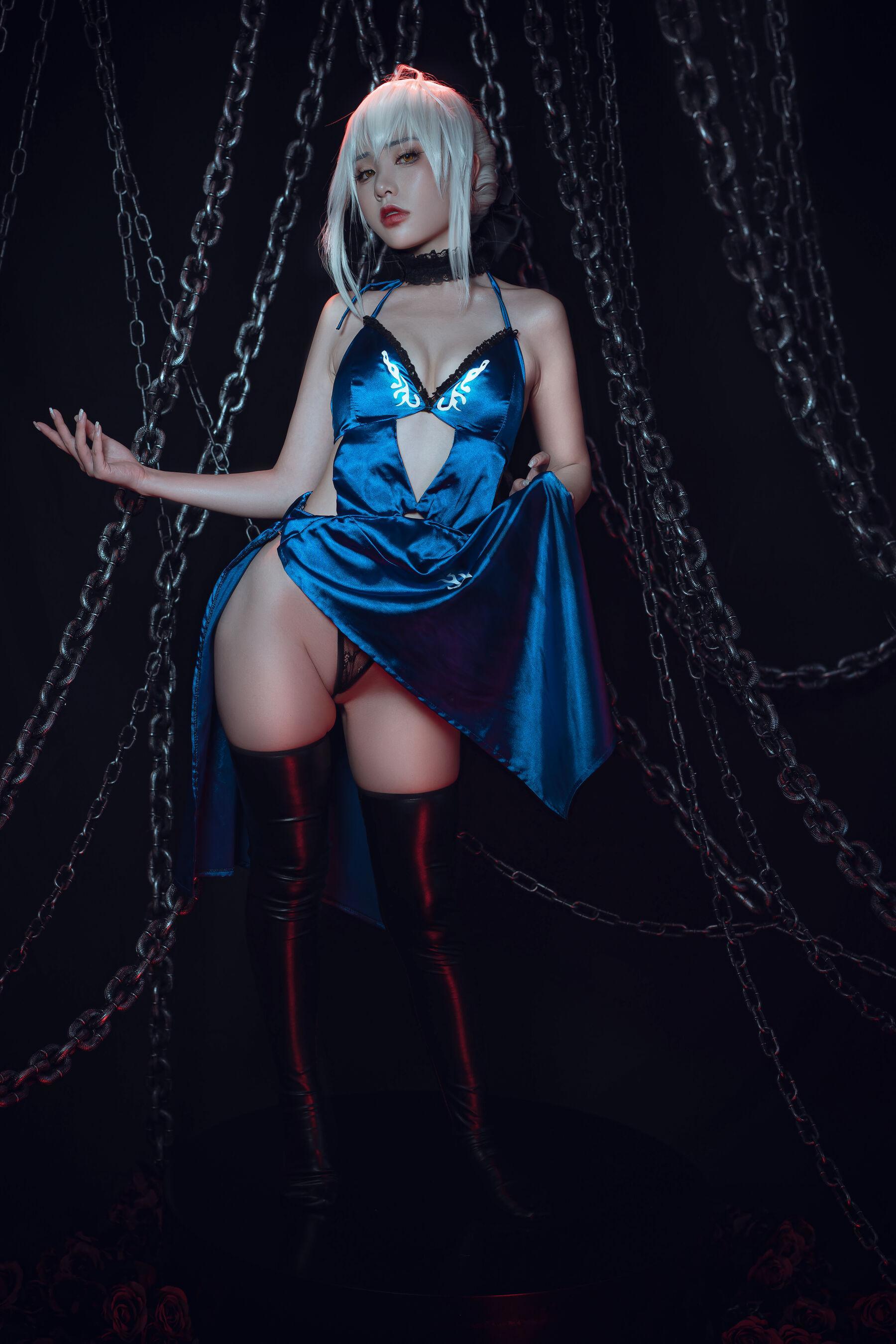 国模套图 喵小吉《黑呆》 | Page 3