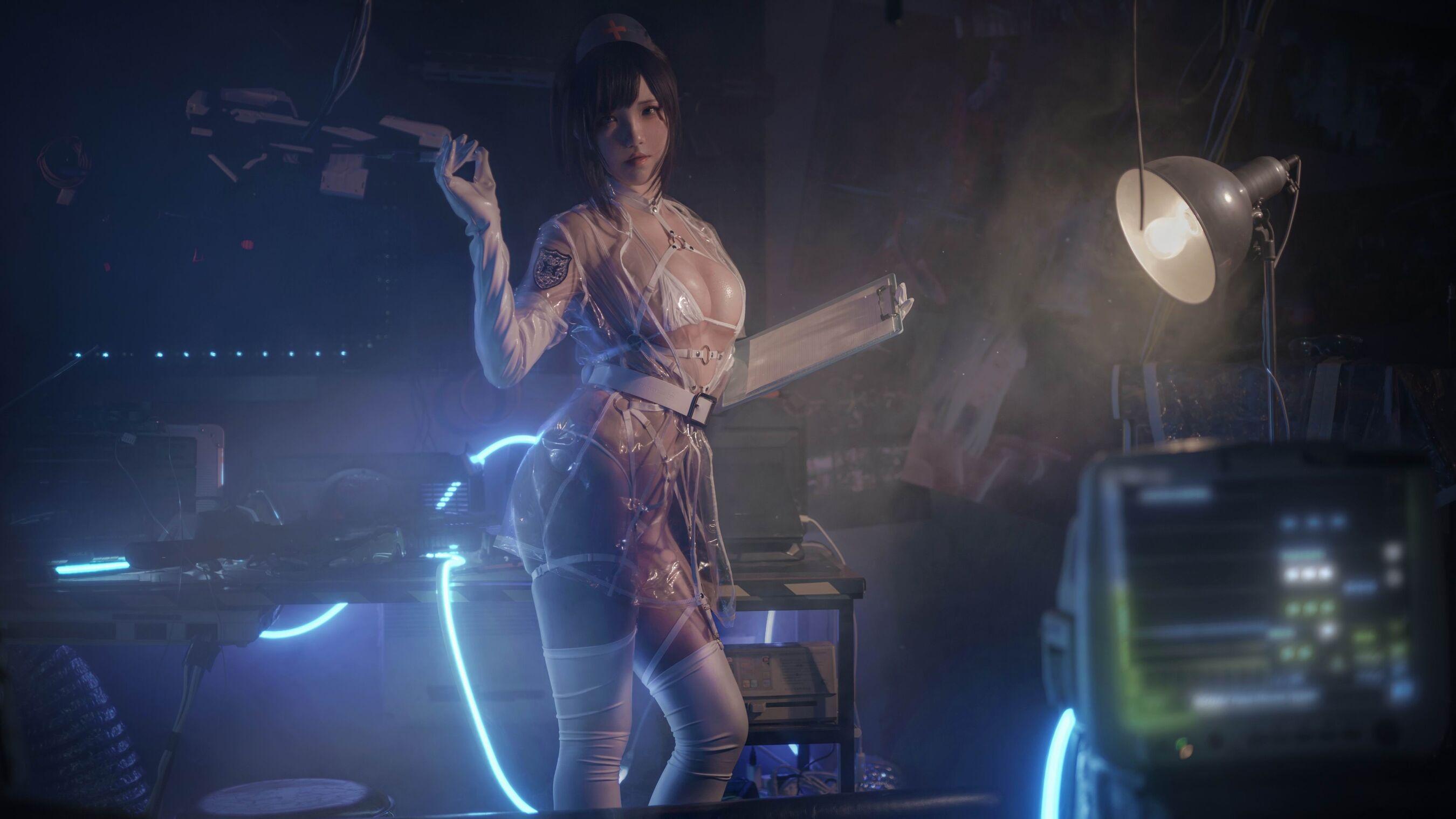 国模套图 透明护士 | Page 3