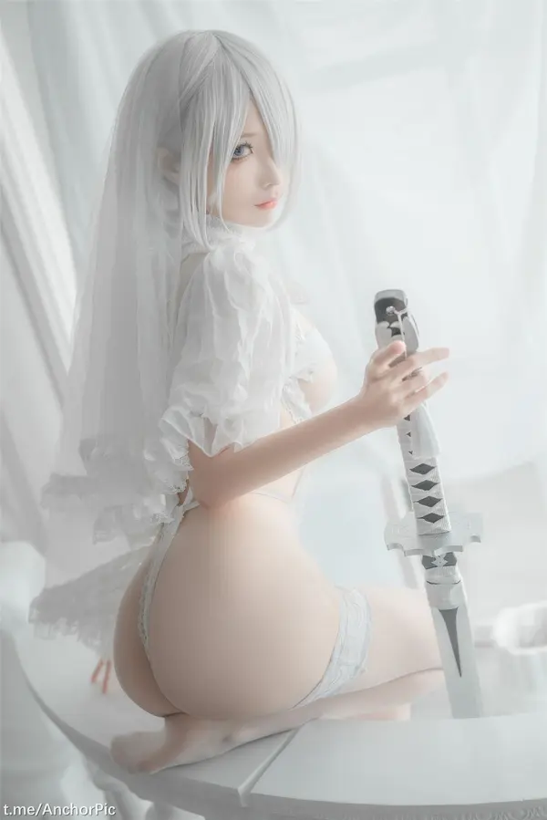 蠢沫沫《2B 白婚纱》 | Page 2