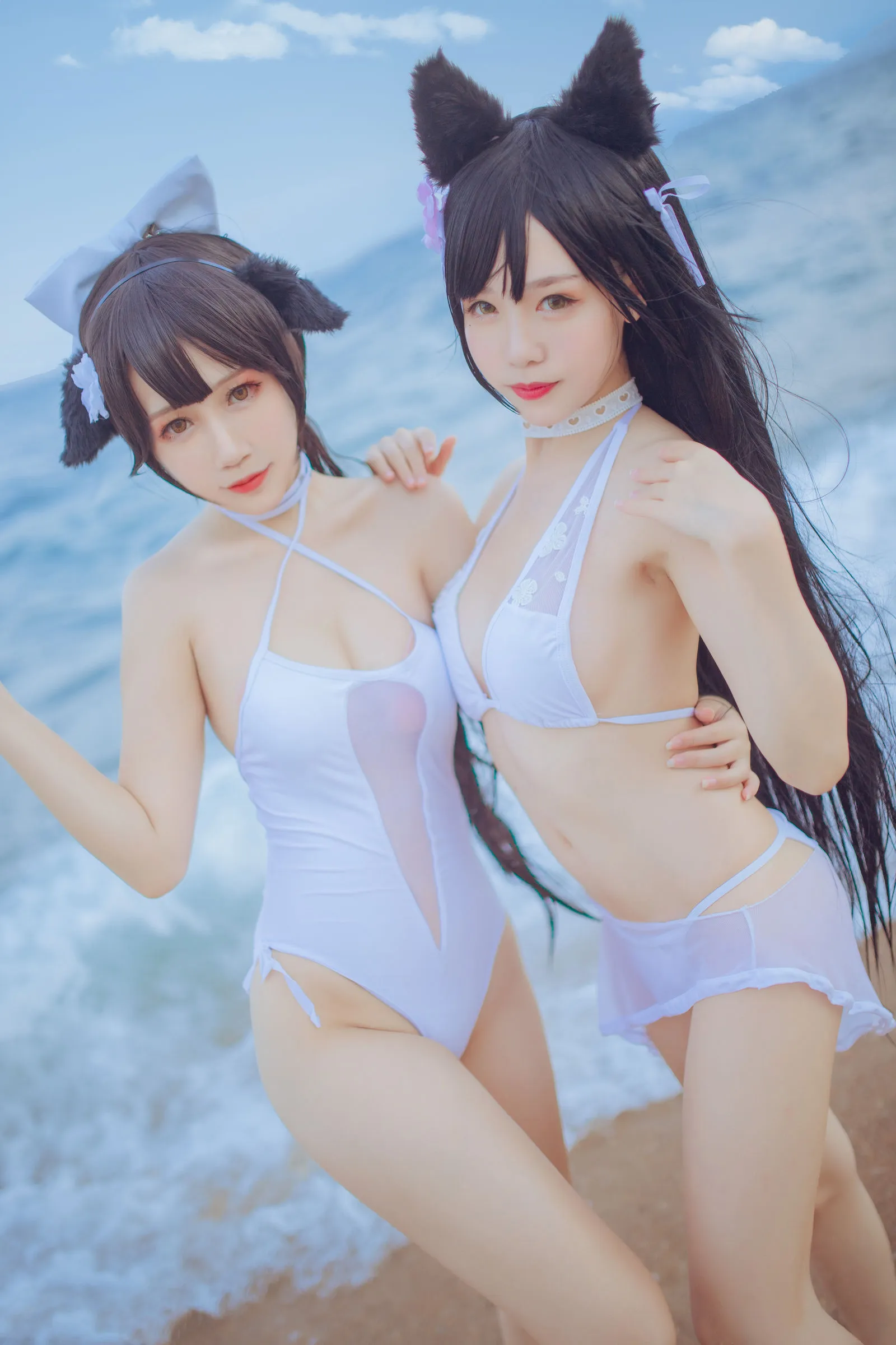 抖娘·利世×不呆猫《獒犬海边泳装》 | Page 2