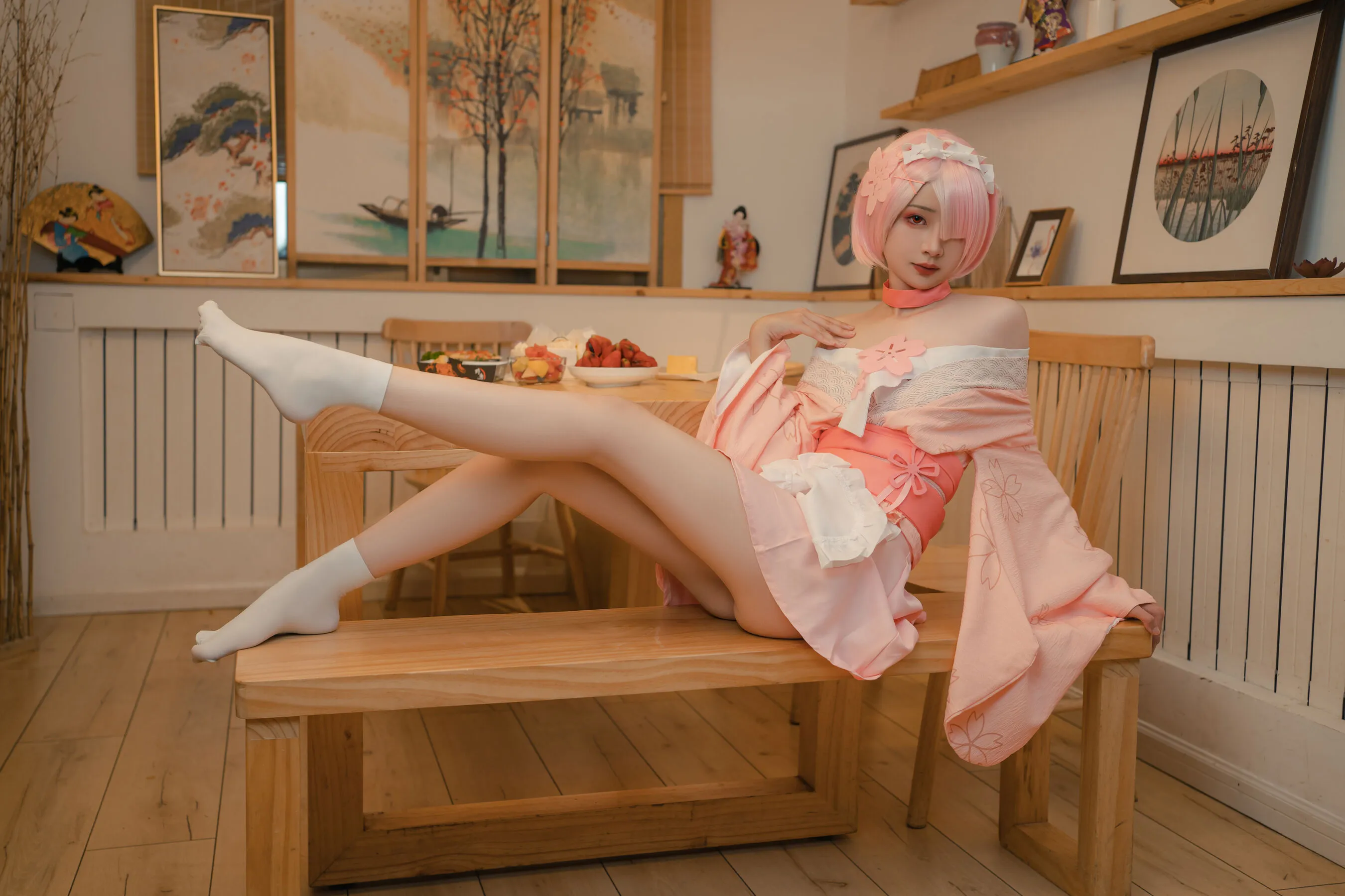 喵小吉x金鱼kinngyo《从零开始的女体盛宴》 | Page 5