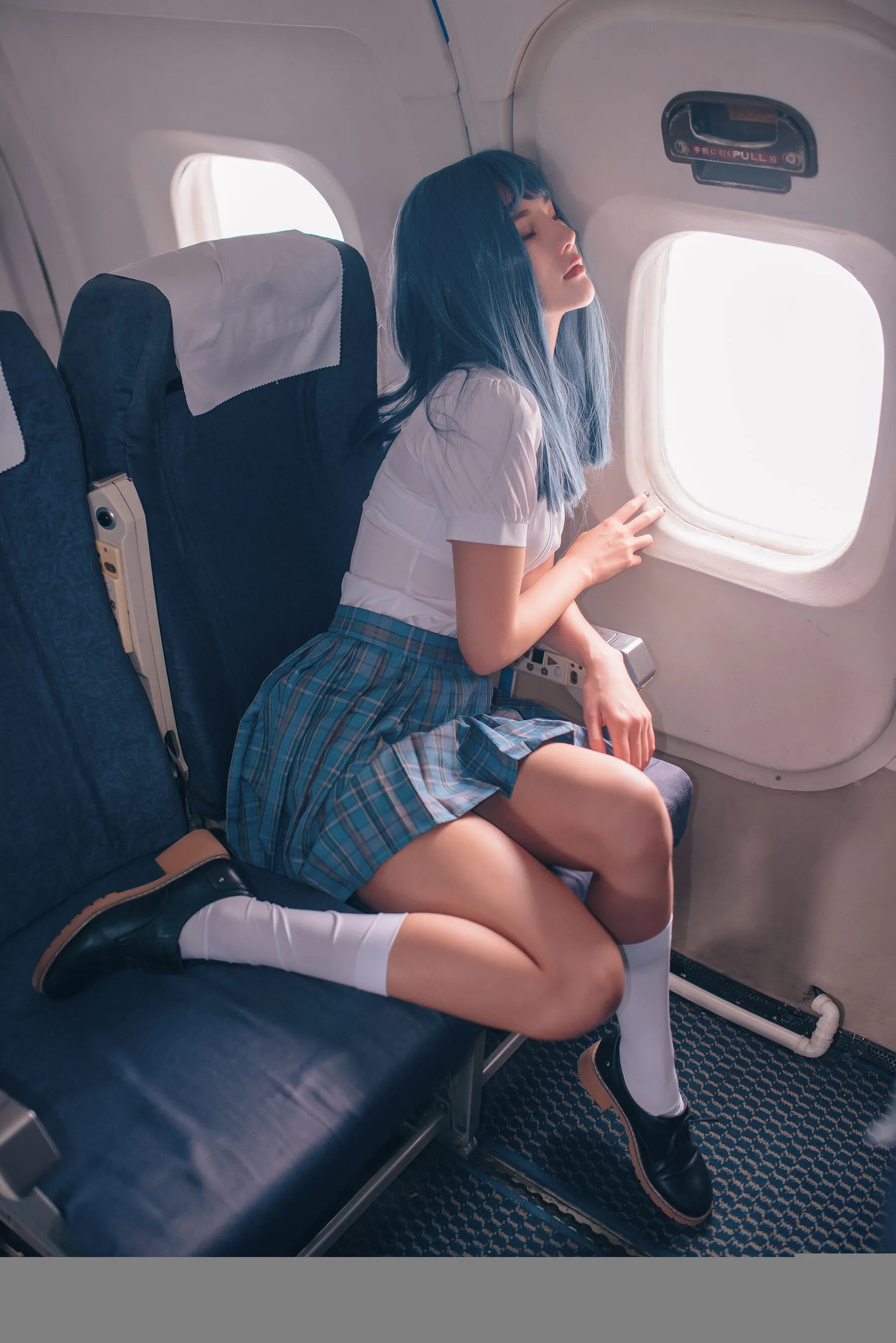 L.P.VISION 就是阿朱啊《飞机上的情欲乘客》