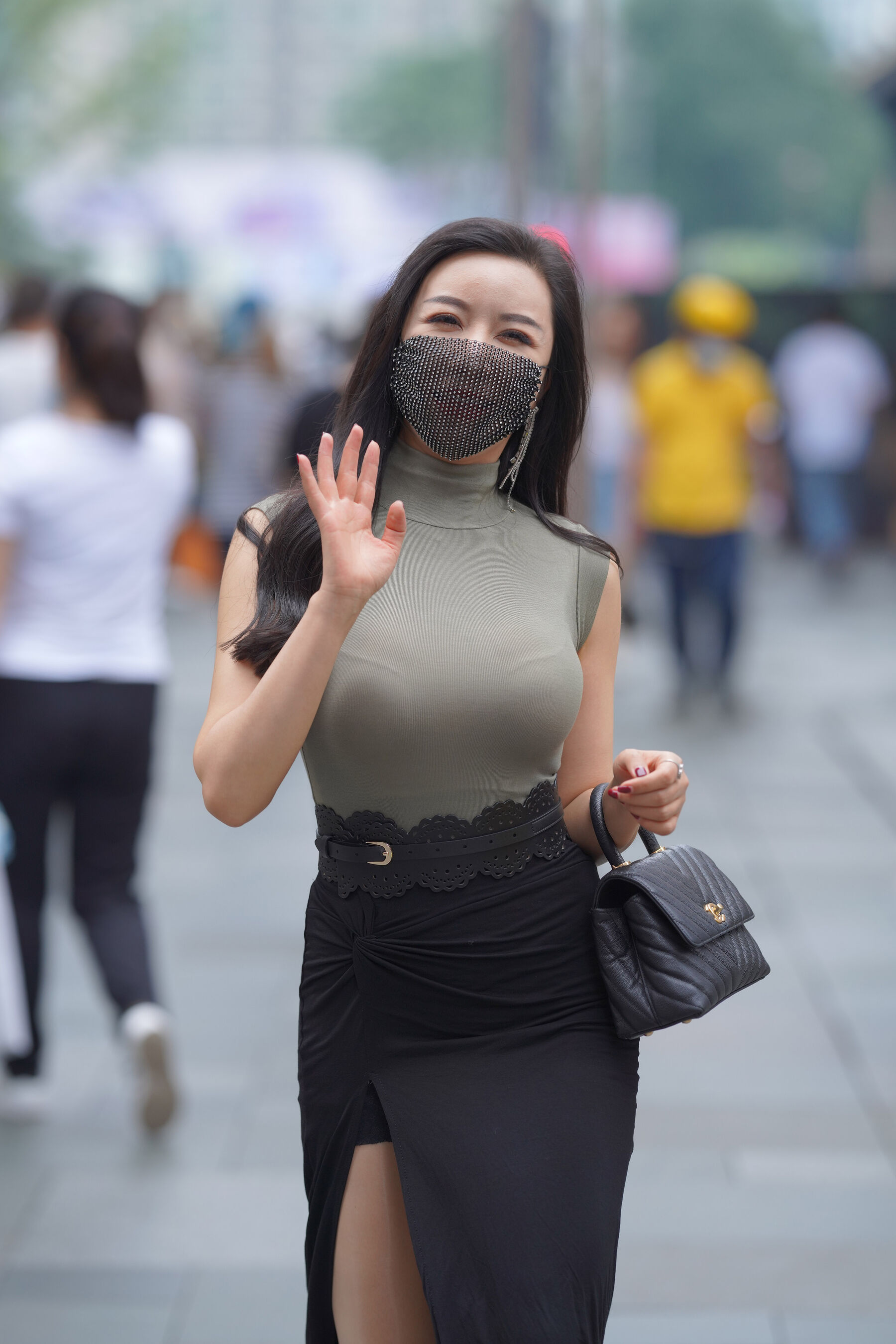 欣儿黑色长裙丝 | Page 3