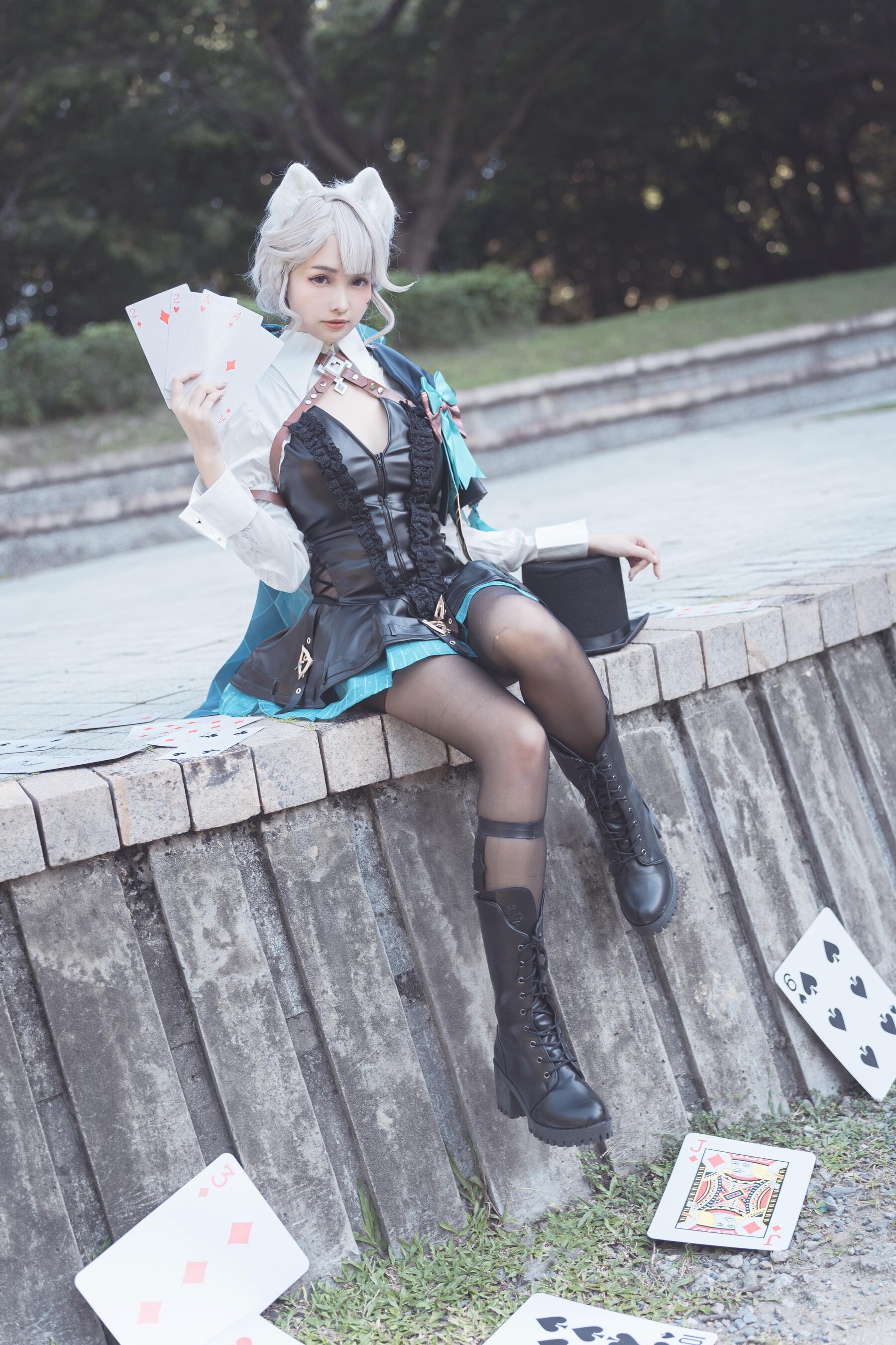 慕慕Momo《原神 Genshin 琳妮特的色情魔术 室外》 | Page 2