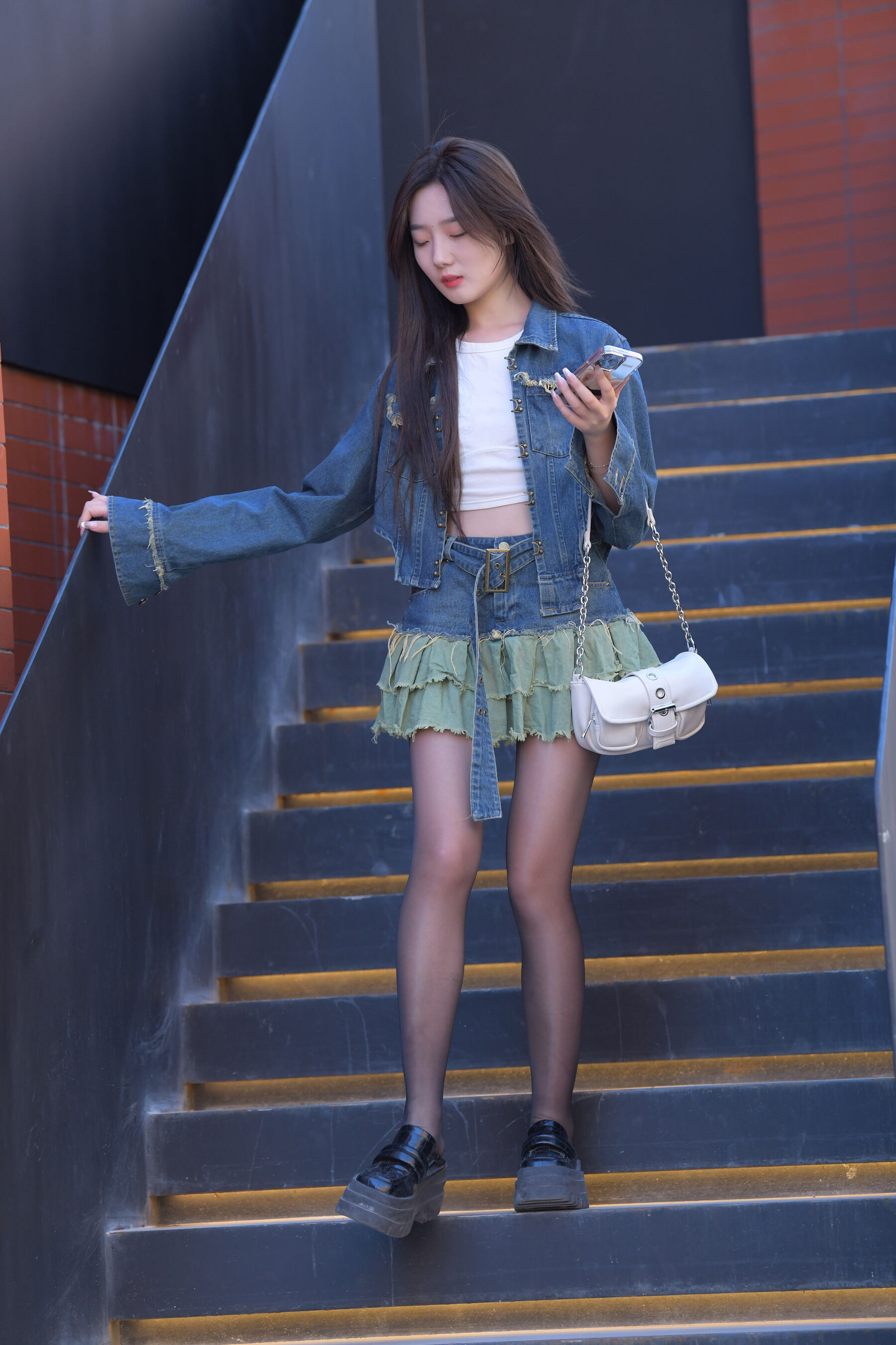 魔镜街拍：一只麋鹿