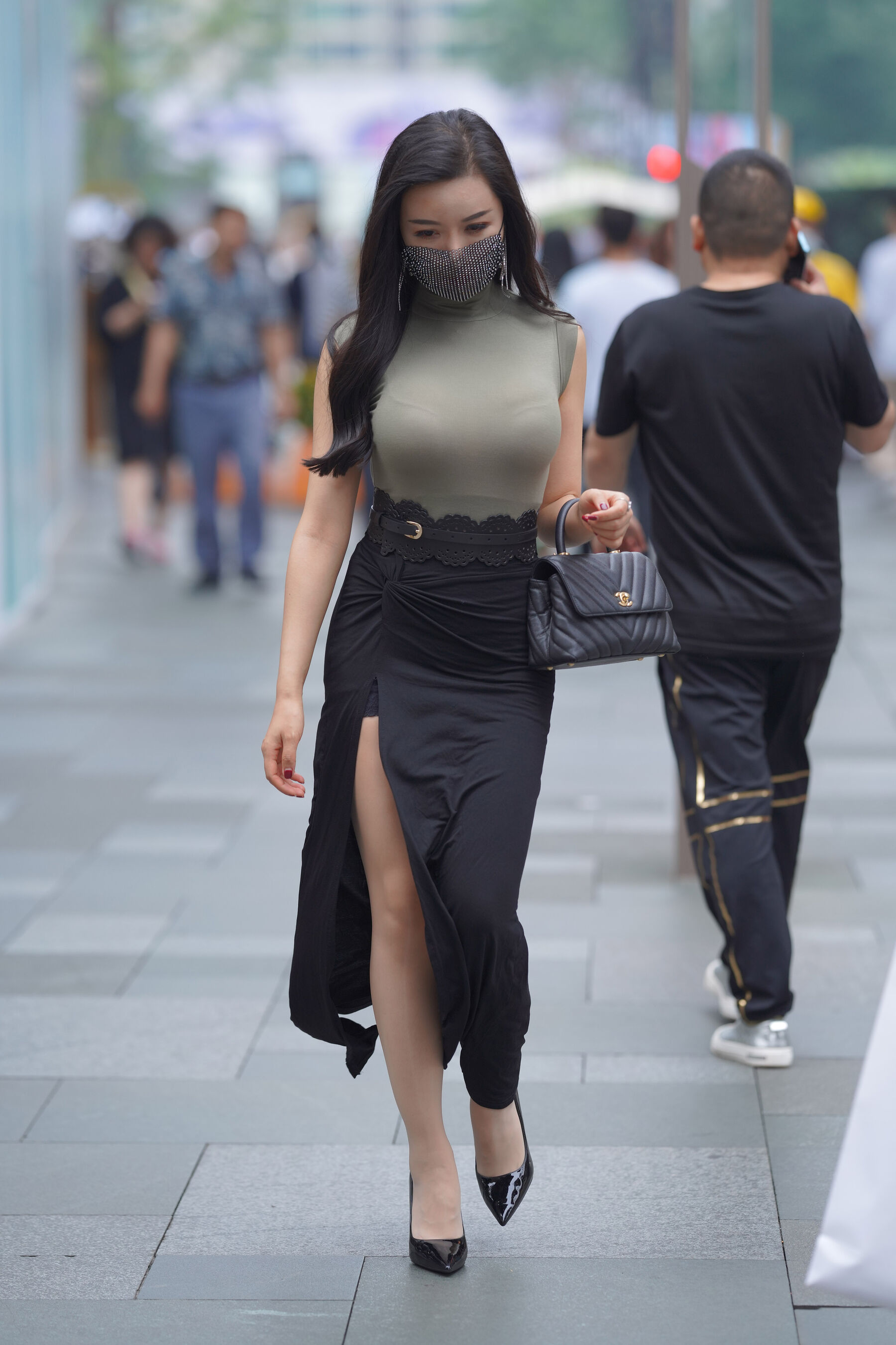 欣儿黑色长裙丝 | Page 2