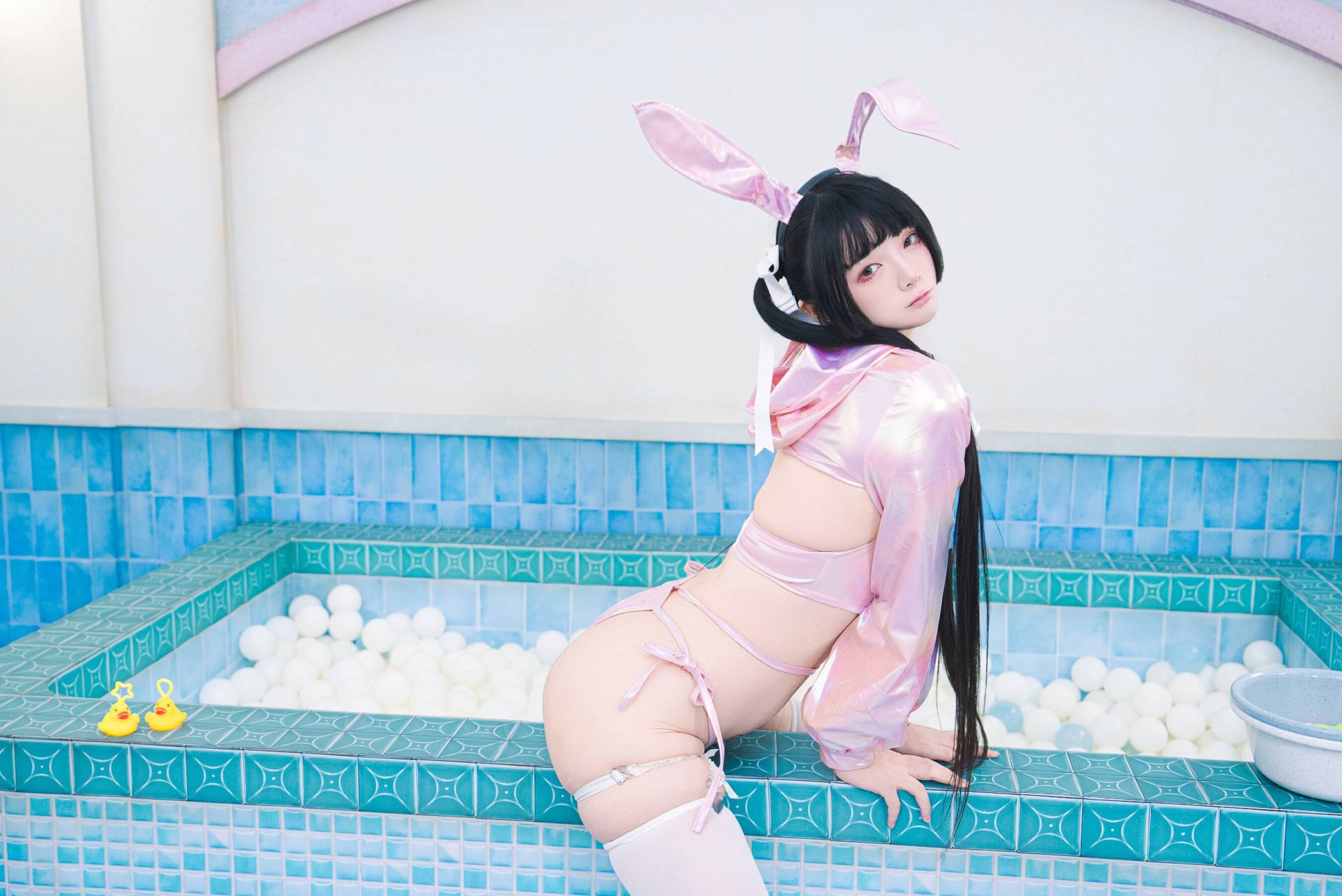 落落Raku《粉红小白兔》