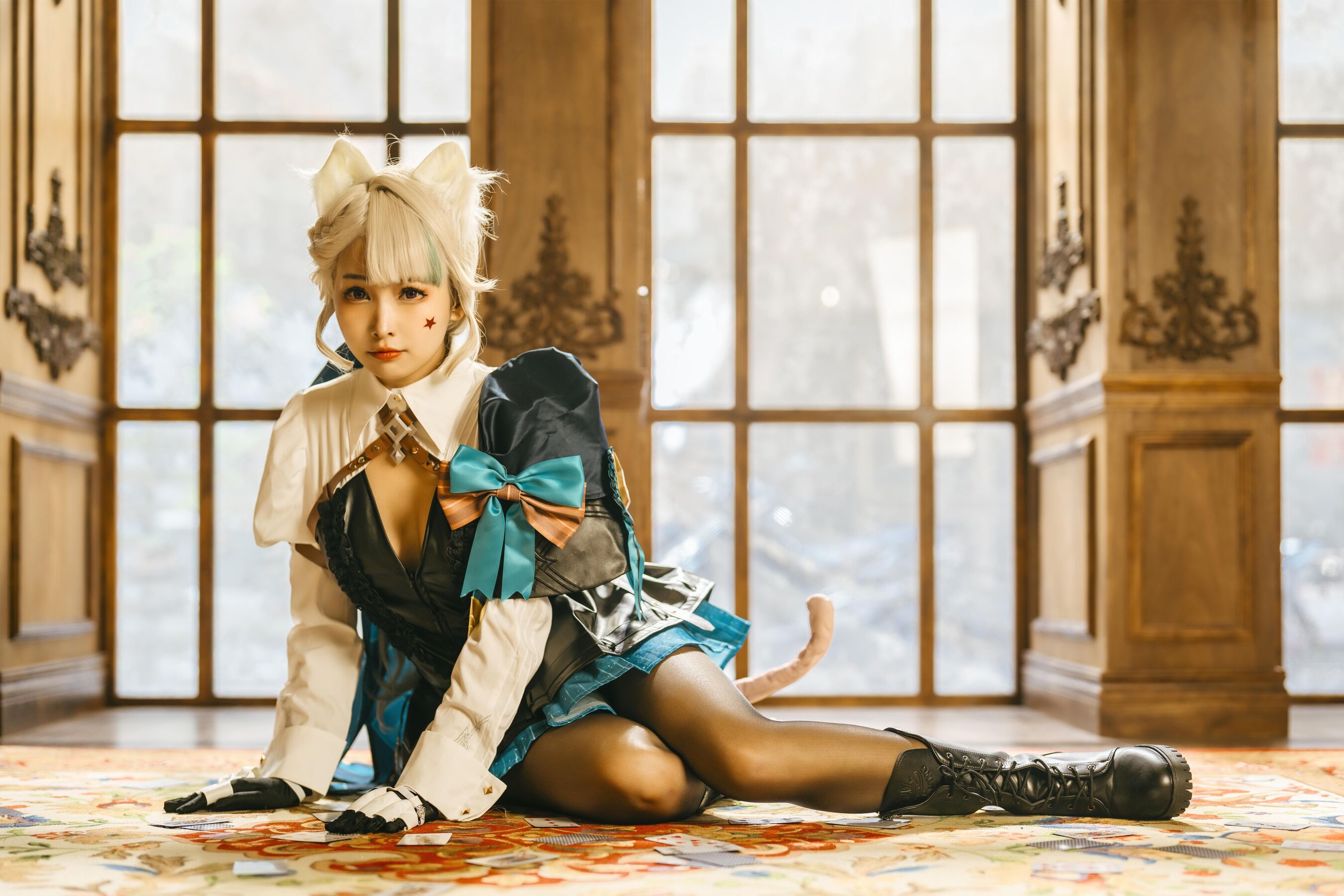 慕慕Momo《原神 Genshin 琳妮特的色情魔术 室内》 | Page 2